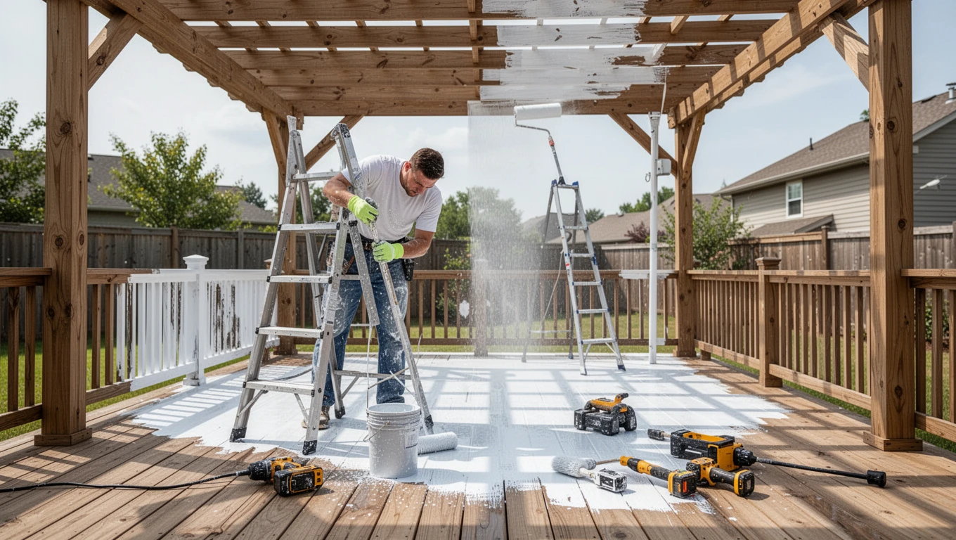 Deck & Pergola Staining