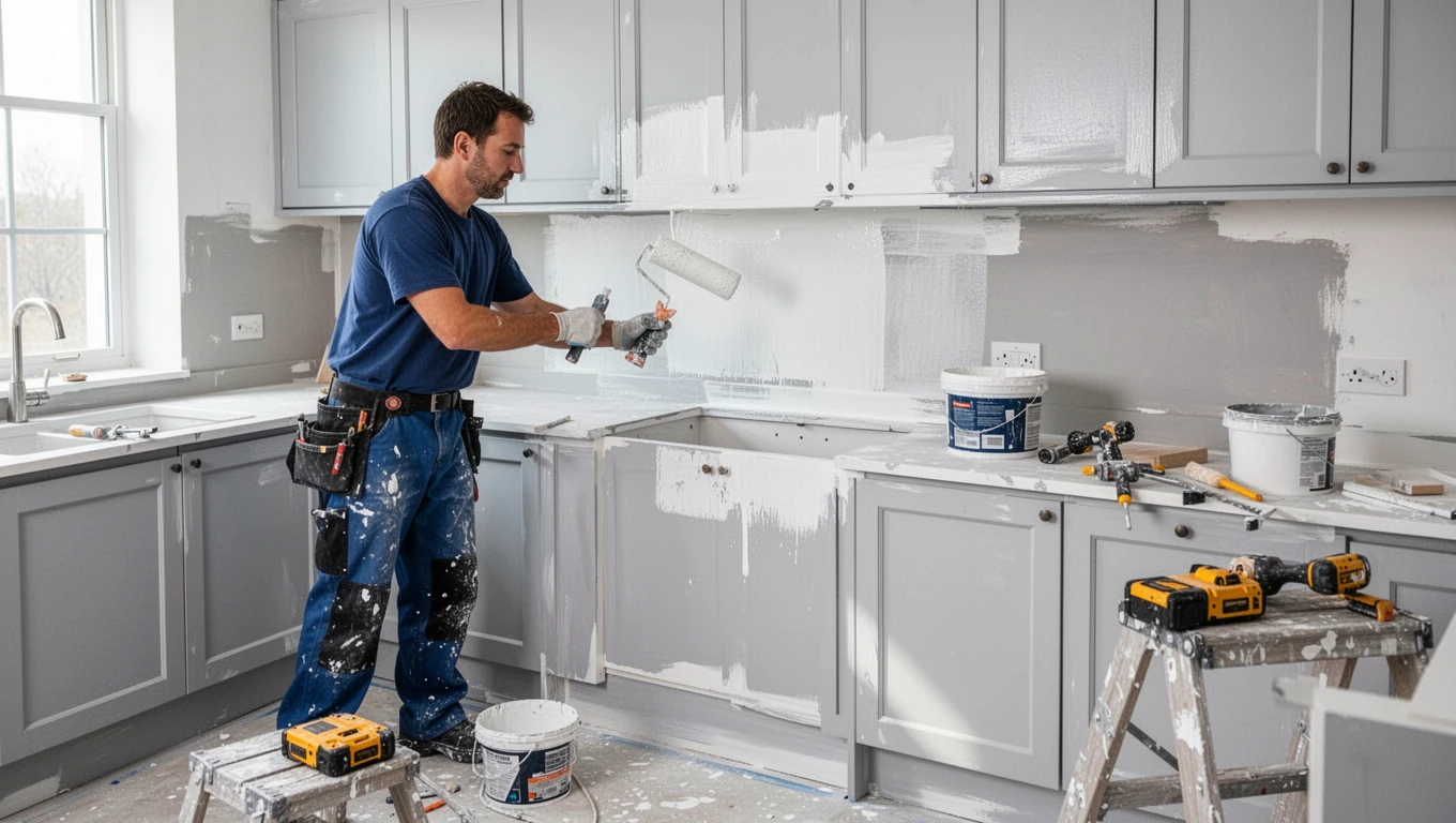 Cabinet & Kitchen Painting